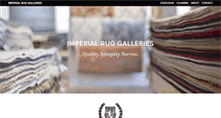 Desktop Screenshot of imperialrug.ca